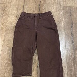 Hollister Chocolate Brown Jeans